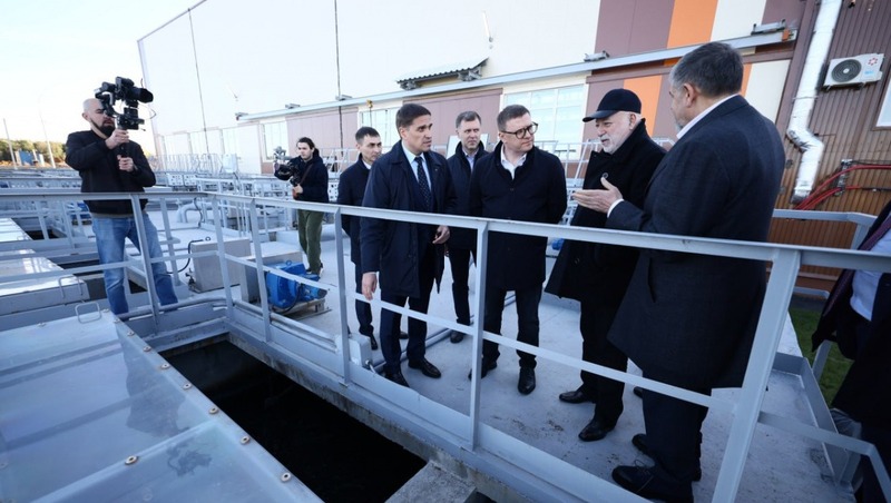 Текслер проинспектировал модернизацию очистных сооружений Челябинска