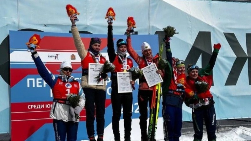 Свердловская биатлонистка Виолетта Шадрина завоевала золото на юниорском первенстве России