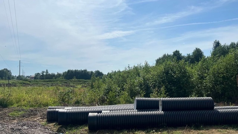 Газификация деревни Померанье завершена в Ленобласти