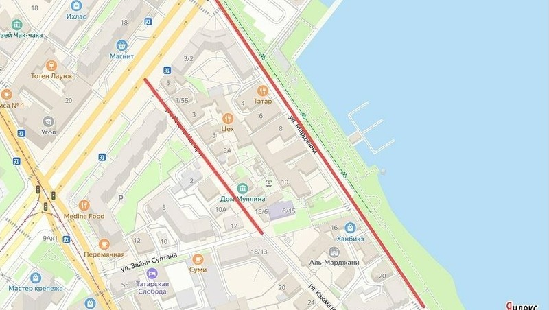 Несколько улиц Казани перекроют на время праздников