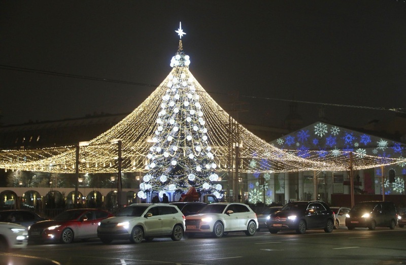 Открытие главной городской ёлки на пл. Ленина состоялось в Воронеже