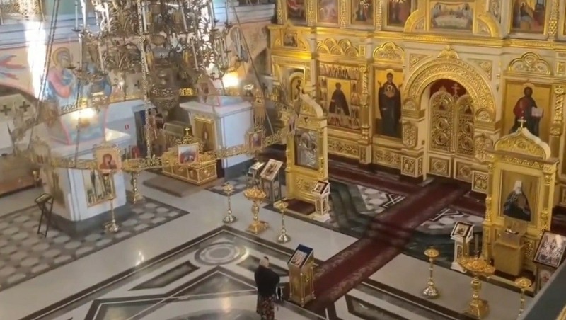 Новые пожарные системы проверили в Свято-Троицком кафедральном соборе Магадана