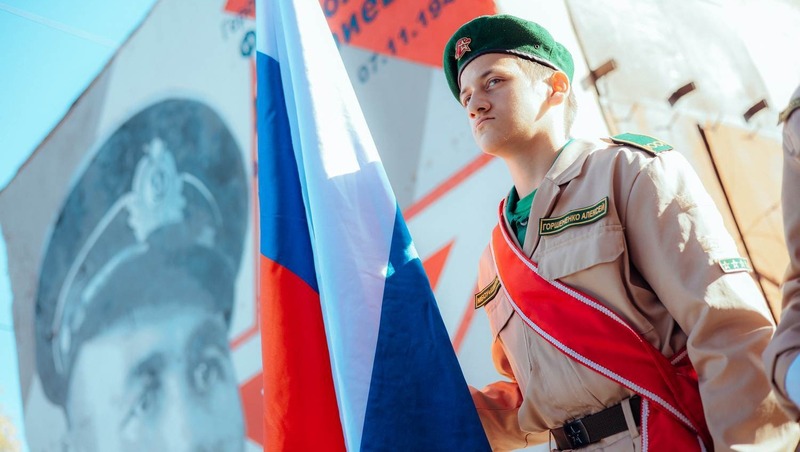 Мурал в честь Героя Советского Союза Николая Фильченкова открыли в Нижнем Новгороде