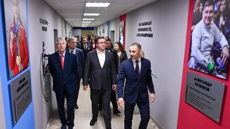 Открытие центра по адаптивному спорту состоялось в Омске