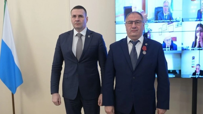 Медалью "За заслуги перед Отечеством" награжден зампред края по природным ресурсам