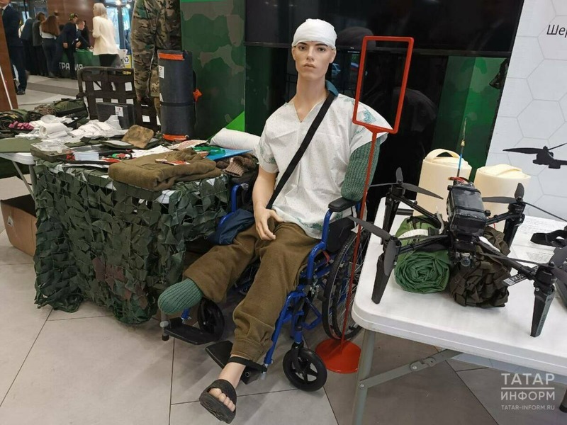 В Казани открылась выставка боевого снаряжение и гуманитарной помощи СВО