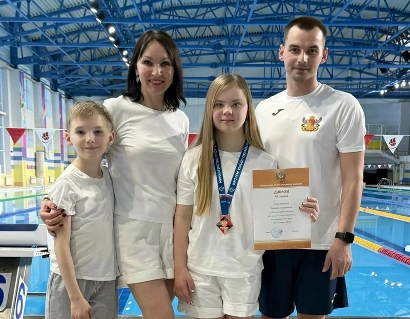 Воронежская пловчиха завоевала бронзу паралимпийского Чемпионата страны
