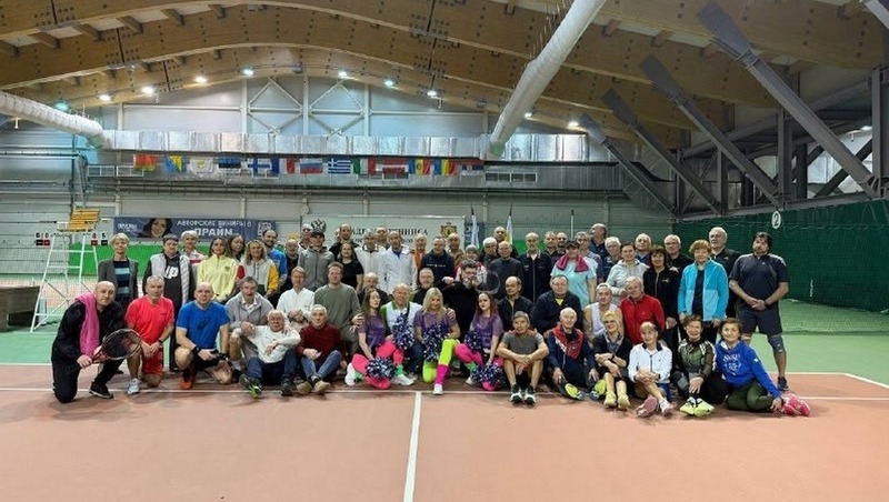 Зимний любительский чемпионат России по теннису среди ветеранов открылся в Рязани