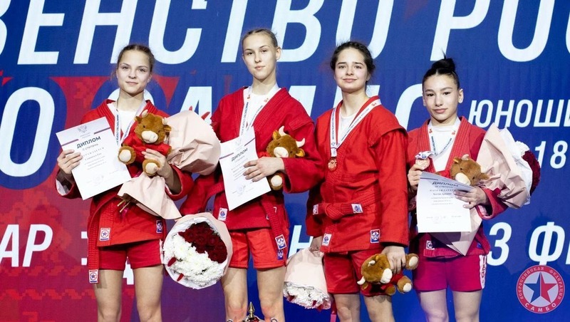 Челябинка Ева Ставинчук завоевала серебро на первенстве России по самбо