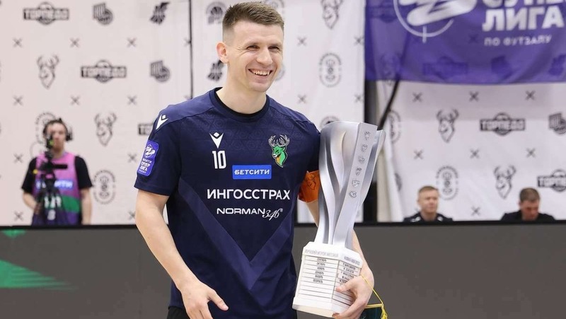 Капитан футзального «Торпедо» Иван Обжорин признан лучшим игроком февраля в Нижнем Новгороде