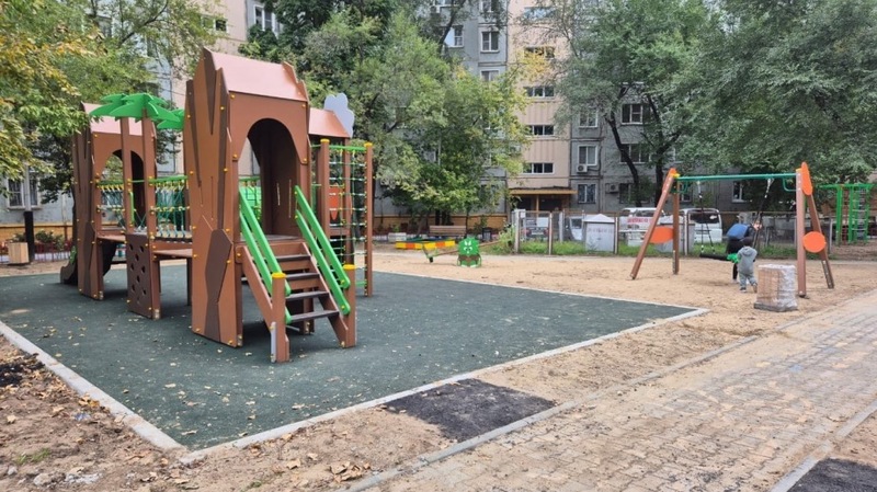 21 двор благоустроят в Хабаровском крае до конца года