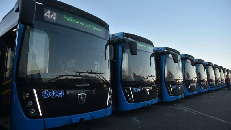 80 автобусов поступят в Челны до конца 2025 года