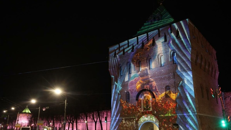 Световое шоу ко Дню Победы покажут на стенах Нижегородского кремля