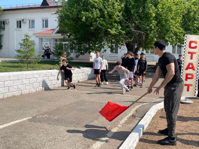 В Уфе состоялась военно-спортивная игра «Зарница»
