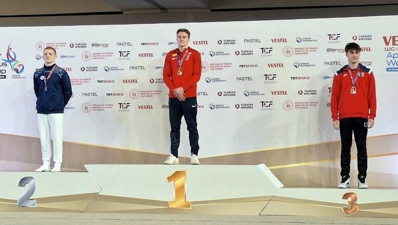 Владимирский гимнаст завоевал серебро этапа Кубка мира в Турции