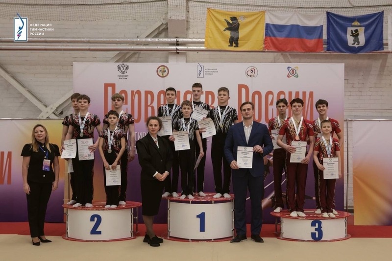 Воронежская команда завоевала серебро на Первенстве России по акробатике