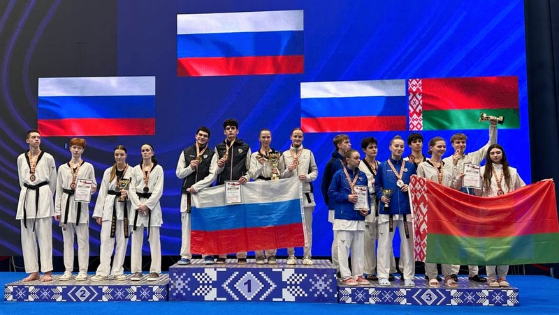 Челябинские тхэквондисты завоевали 4 медали на международном турнире