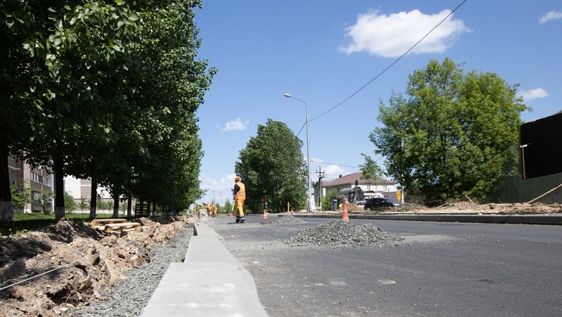 102 улицы отремонтировали в жилых массивах Казани в 2025 году