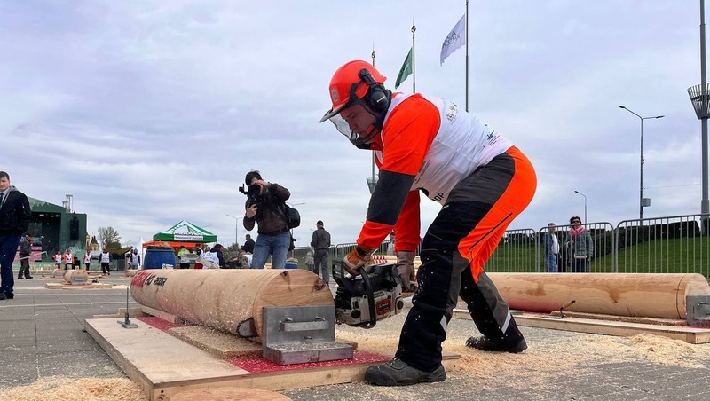 Чемпионат России «Лесоруб — 2025» стартовал в Нижнем Новгороде