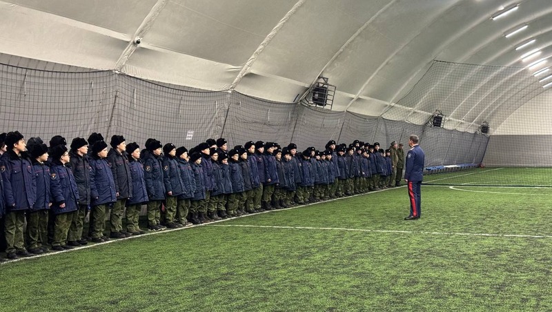 Военно-патриотические сборы казачьего кадетского корпуса состоялись в Самаре