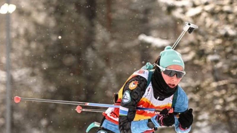 Свердловская биатлонистка Н.Шевченко стала победительницей общего зачета Кубка России