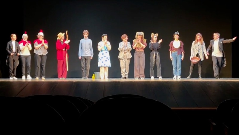 Иммерсивный спектакль «Дом, который построил Джек» представили в Магаданском театре муздрамы (6+)