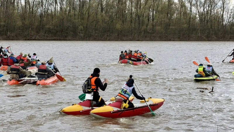 128 человек приняли участие в фестивале водного туризма в Уфе