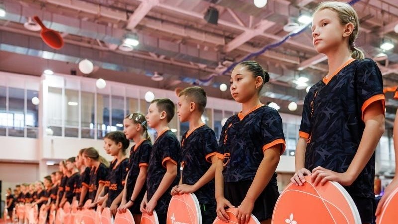 Международный детский турнир по настольному теннису стартовал в регионе