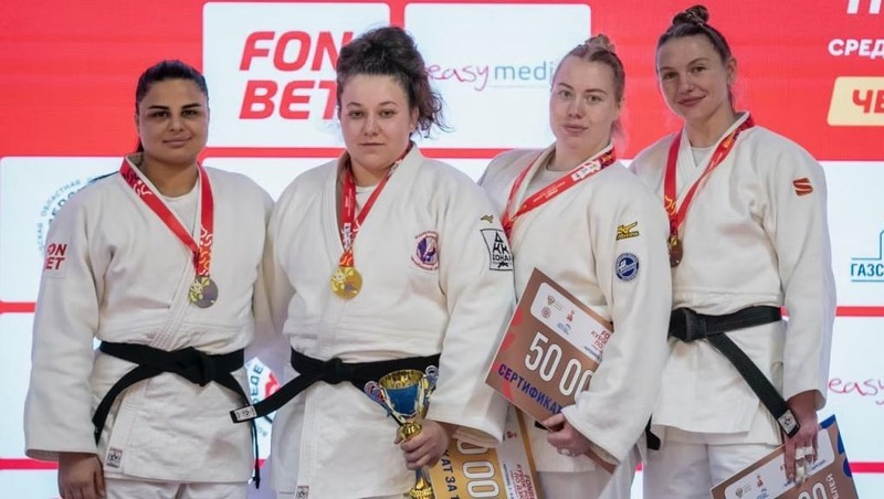 Челябинская дзюдоистка Анастасия Холодилина завоевала золото Кубка России