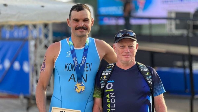 Нижегородец завоевал золото на Кубке мира по паратриатлону