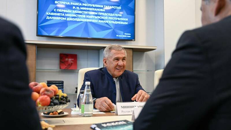 Минниханов: Мы продолжаем активно развивать наше взаимодействие с Кыргызстаном