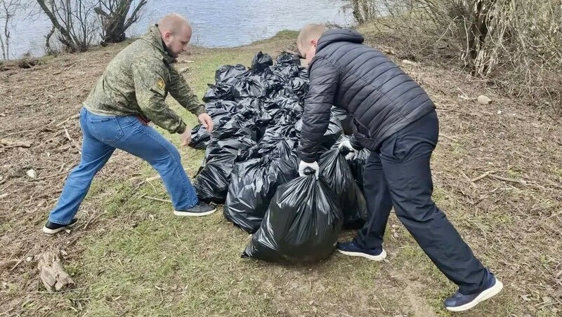 Около 800 человек приняли участие во Всероссийском субботнике в Рязани
