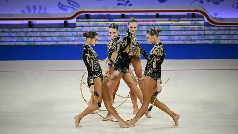Петербурженки завоевали золото на чемпионате России по художественной гимнастике