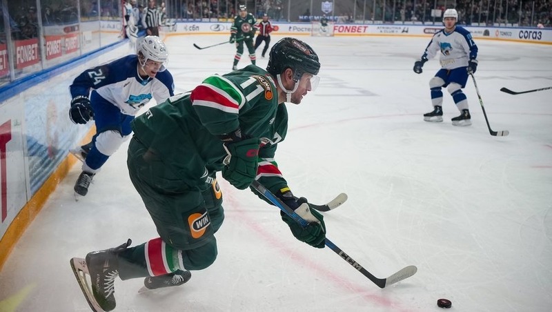 ХК «Ак Барс» одержал вторую победу над «Барысом» в матче чемпионата КХЛ