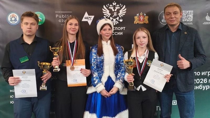 Рязанцы завоевали 2 серебра на Первенстве России по бильярду