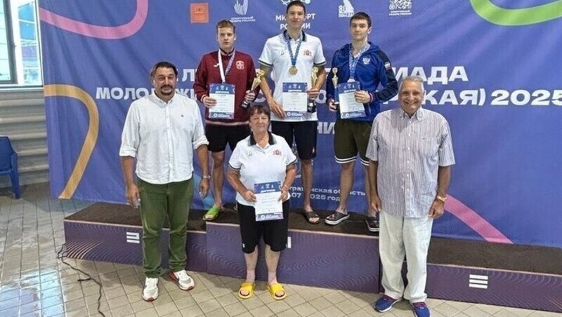 3 медали завоевали омские пловцы на Спартакиаде молодёжи