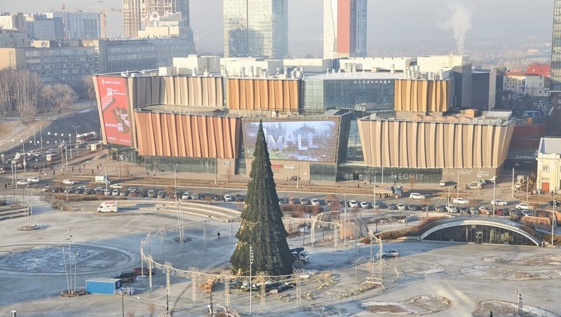 80-метровую ледовую горку впервые установят на эспланаде в Перми