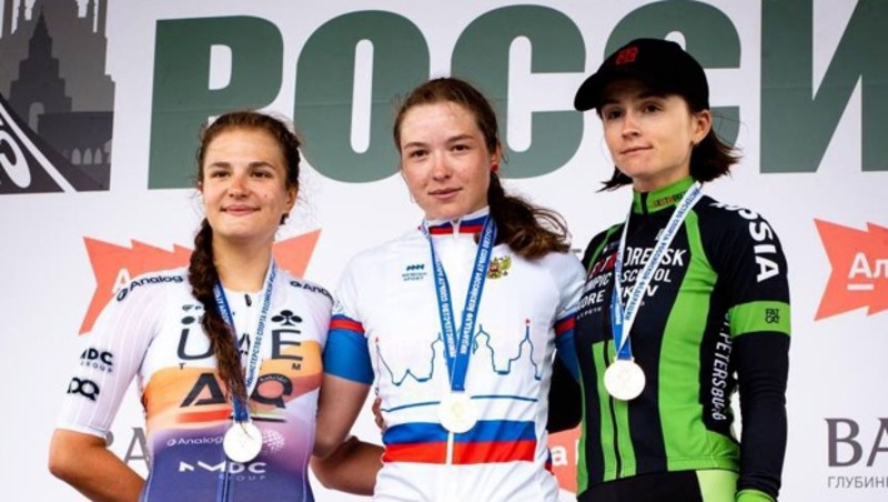 Петербург занял весь пьедестал почета на чемпионате России по велоспорту