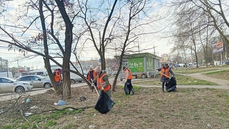 Четыре общегородских субботника состоятся в апреле и мае в Рязани