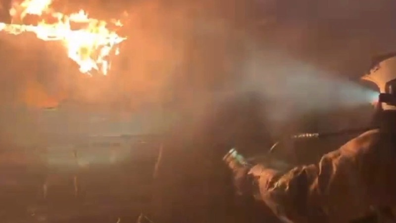 Дачный дом и хозяйство сгорели в Магадане