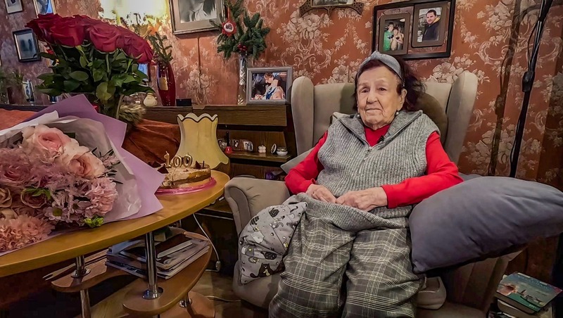100-летний юбилей отметила петербурженка Марианна Курилович