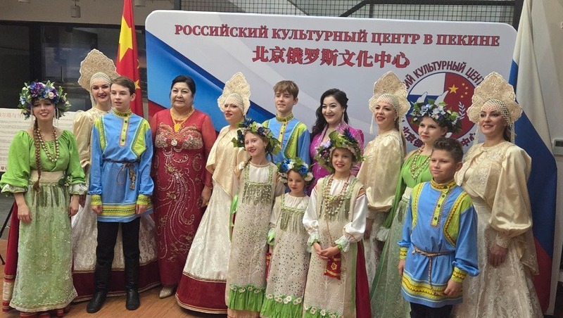 Владимирский ансамбль выступил с концертом в Пекине