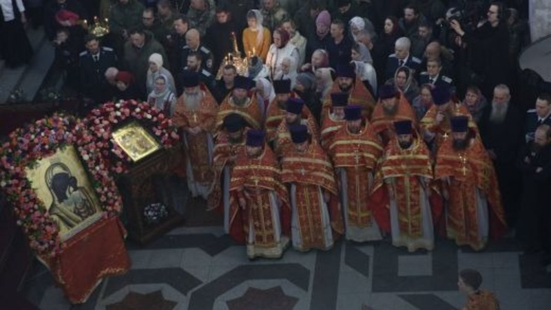 Копия Табынской иконы Богоматери передана в Храм-на-Крови в Екатеринбурге
