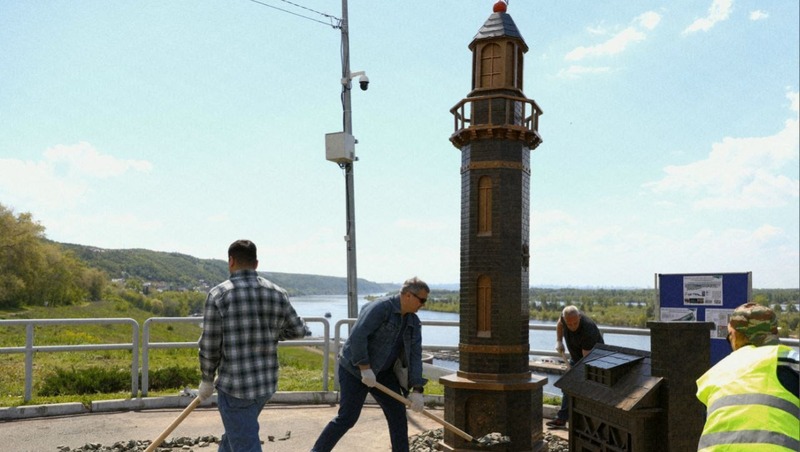 В сквере «Южный» в Самаре появился новый арт-объект 