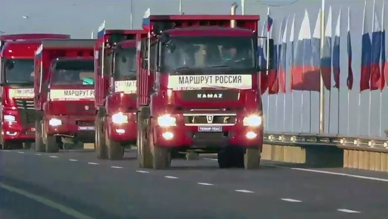Путин открыл новый участок трассы М-12