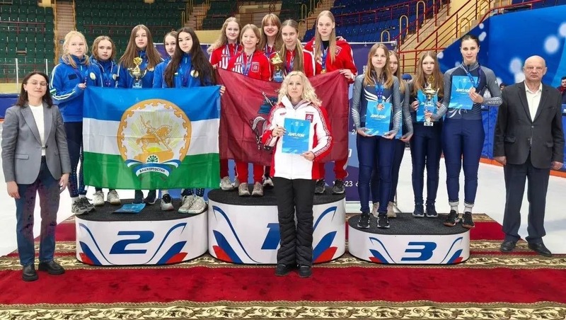 Конькобежки из Уфы завоевали серебро на зимней Спартакиаде России