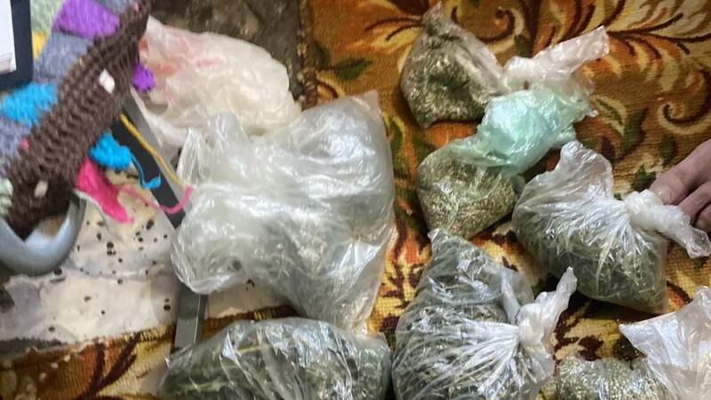 В Кизильском районе у местного жителя изъяли более 3 кг конопли
