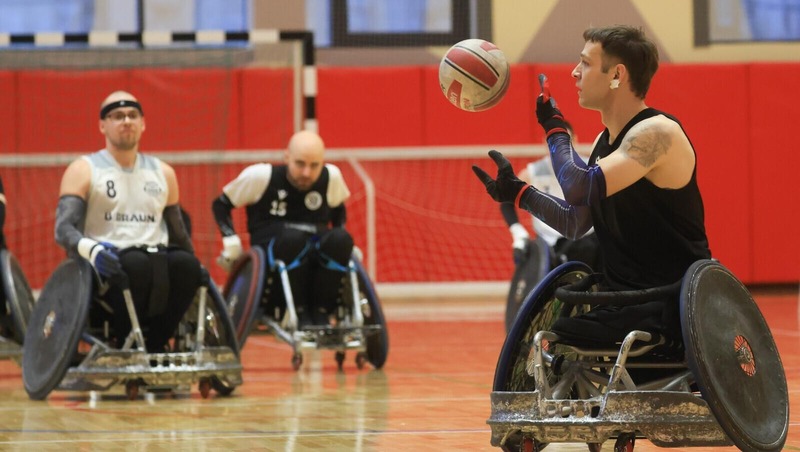 Первый круг чемпионата России по регби на колясках стартовал в Петербурге