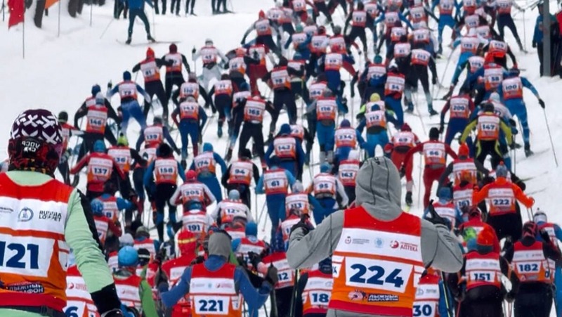 Более 600 спортсменов из 46 регионов приняли участие в Нижегородском лыжном марафоне