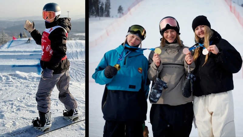 Спортсменка из Челябинской области завоевала 2 золота на Чемпионате России по сноуборду